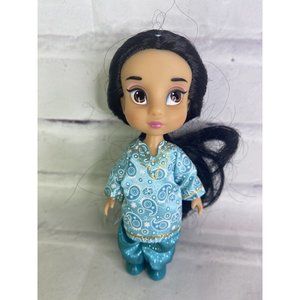 Disney Animators Collection Aladdin Princess Jasmine 5in Mini Doll With Outfit